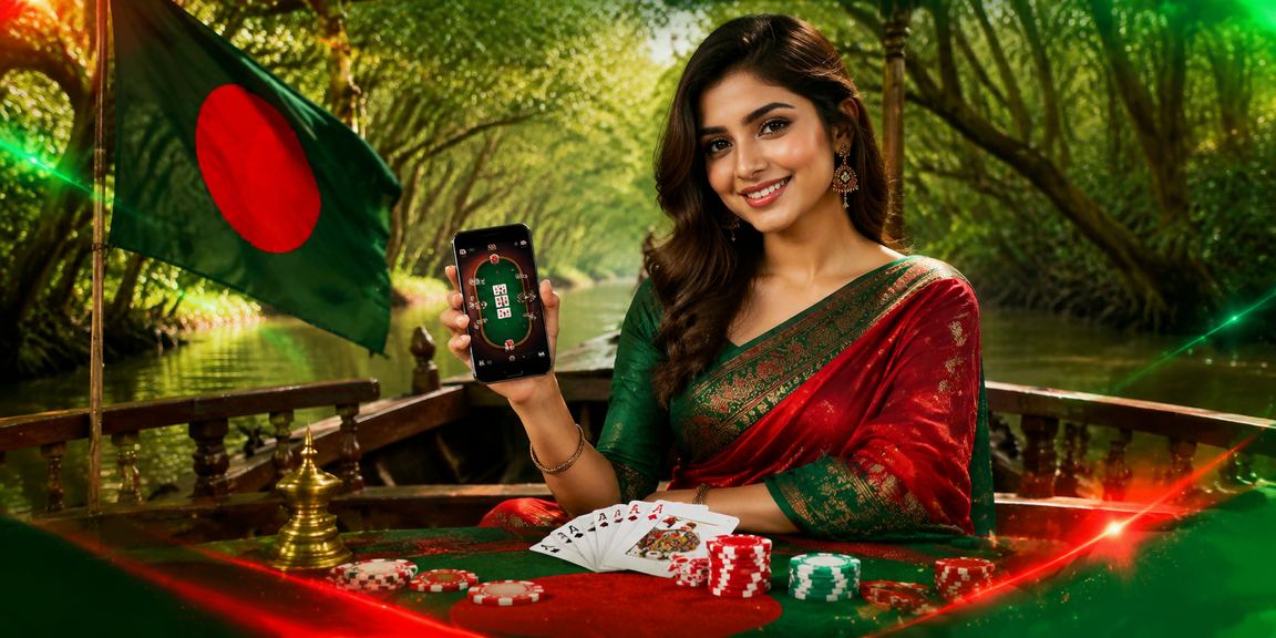 A user playing Teen Patti card games in Sylhet